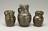 Three Harold Hewell pitchers (