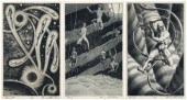 Three Harry Sternberg prints (