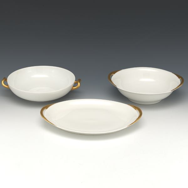 THREE HAVILAND LIMOGES PORCELAIN