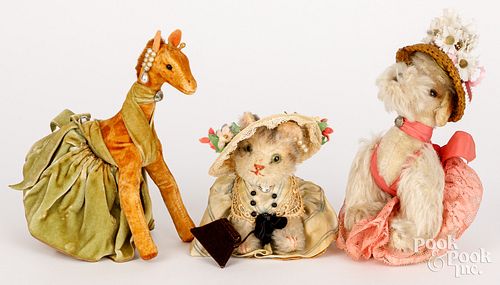 THREE HELEN RATKAI COUTURIERE