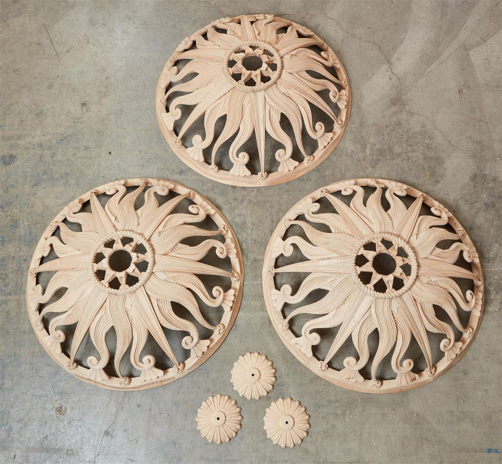 THREE HENDRIX ALLARDYCE ART DECO