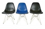 THREE HERMAN MILLER CHAIRSmold