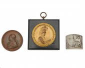 THREE HISTORIC MEDALSThree His