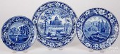 THREE HISTORICAL BLUE STAFFORD