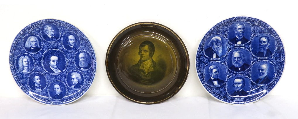 THREE HISTORICAL STAFFORDSHIRE