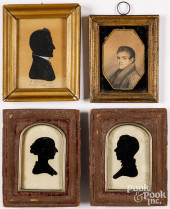 THREE HOLLOWCUT SILHOUETTES, 1