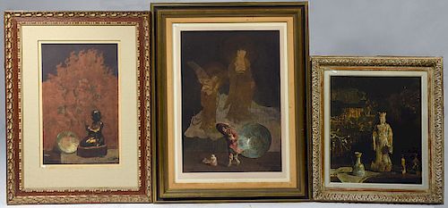 THREE HOVSEP PUSHMAN PRINTSThree