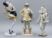THREE HUTSCHENREUTHER PORCELAI