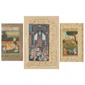 THREE INDIAN AND PERSIAN ILLUM