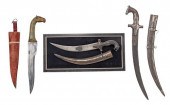 THREE INDO-PERSIAN DAGGERSthre