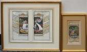 THREE INDO-PERSIAN ILLUMINATED