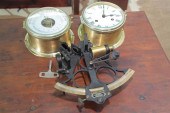 THREE INSTRUMENTS. Iron and br