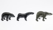 THREE INUIT STONE BEARS<br>Pro
