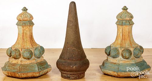 THREE IRON ARCHITECTURAL