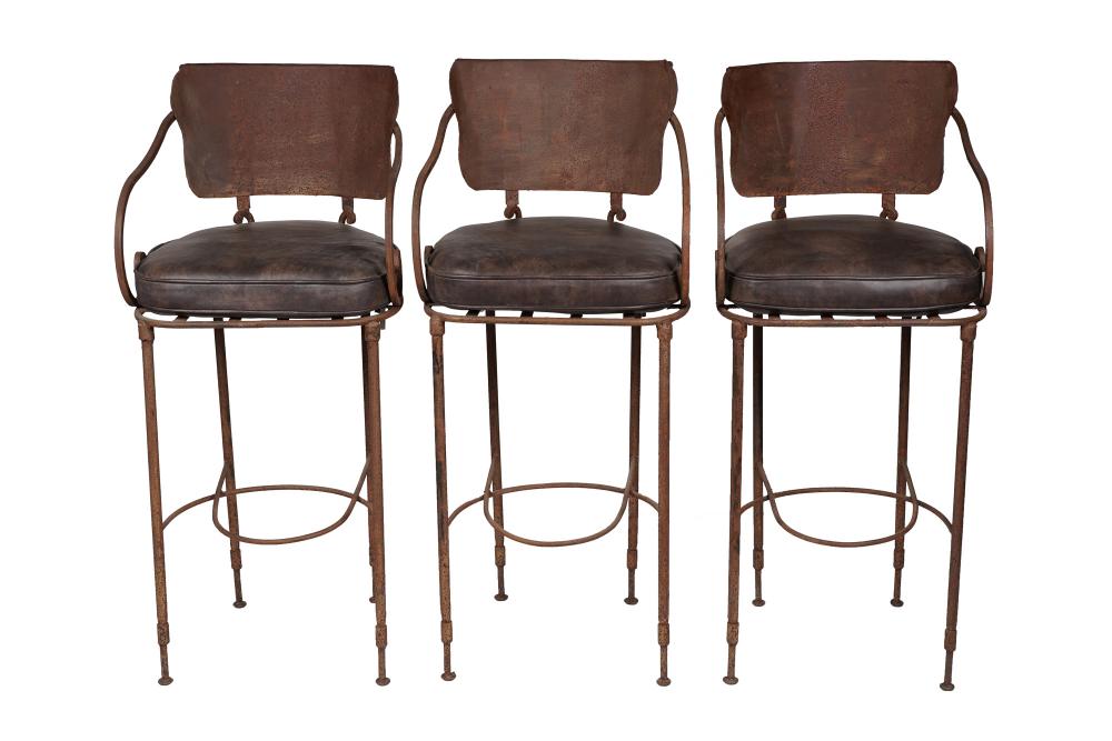 THREE IRON BARSTOOLSeach with loose