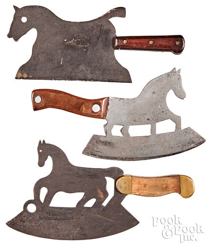 THREE IRON HORSE FOOD CHOPPERSThree