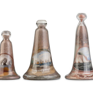 Three Isle of Wight Sand Art Bell