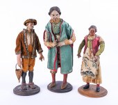 THREE ITALIAN CRÈCHE OR ‘PRESE