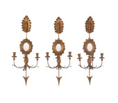 THREE ITALIAN GILTWOOD THREE L