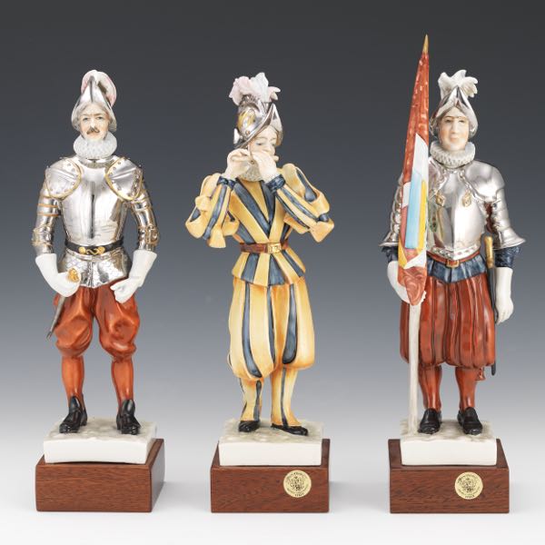 THREE ITALIAN HOUSE OF GOEBEL SWISS