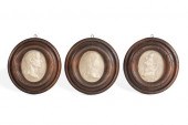 THREE ITALIAN MARBLE RELIEFS O