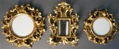 THREE ITALIAN ROCOCO STYLE GIL