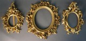 THREE ITALIAN ROCOCO STYLE GIL