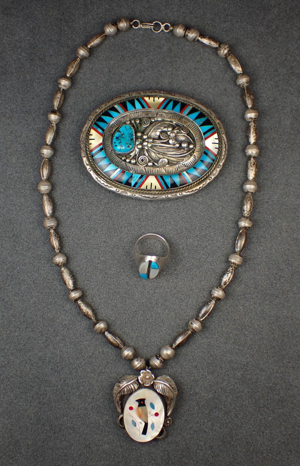 THREE ITEMS OF SOUTHWEST NATIVE