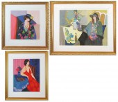 THREE ITZCHAK TARKAY (SERBIAN/