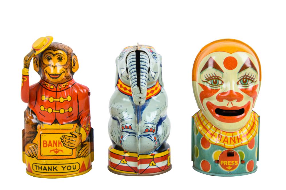 THREE J. CHEIN & CO. TIN CIRCUS