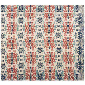 Three Jacquard Woven Cotton
