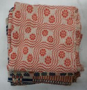 THREE JACQUARD WOVEN COVERSThr