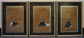 THREE JAPANESE ALBUM PAINTINGS