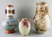 THREE JAPANESE CERAMIC ITEMSTH