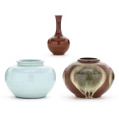 THREE JAPANESE CONTEMPORARY CE