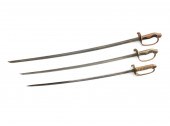 THREE JAPANESE GUNTO SWORDS, 2