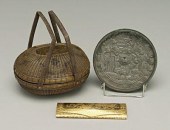 Three Japanese metal pieces: K