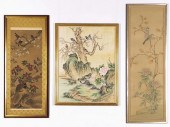 THREE JAPANESE WATERCOLORSThre