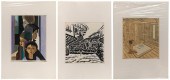 THREE JAPANESE WOODBLOCK PRINT