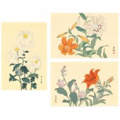 THREE JAPANESE WOODBLOCK PRINT