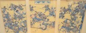 THREE JAPANESE WOODBLOCKS, HOR