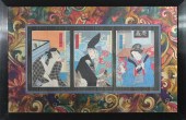 THREE JAPANESE WOODCUT PRINTST