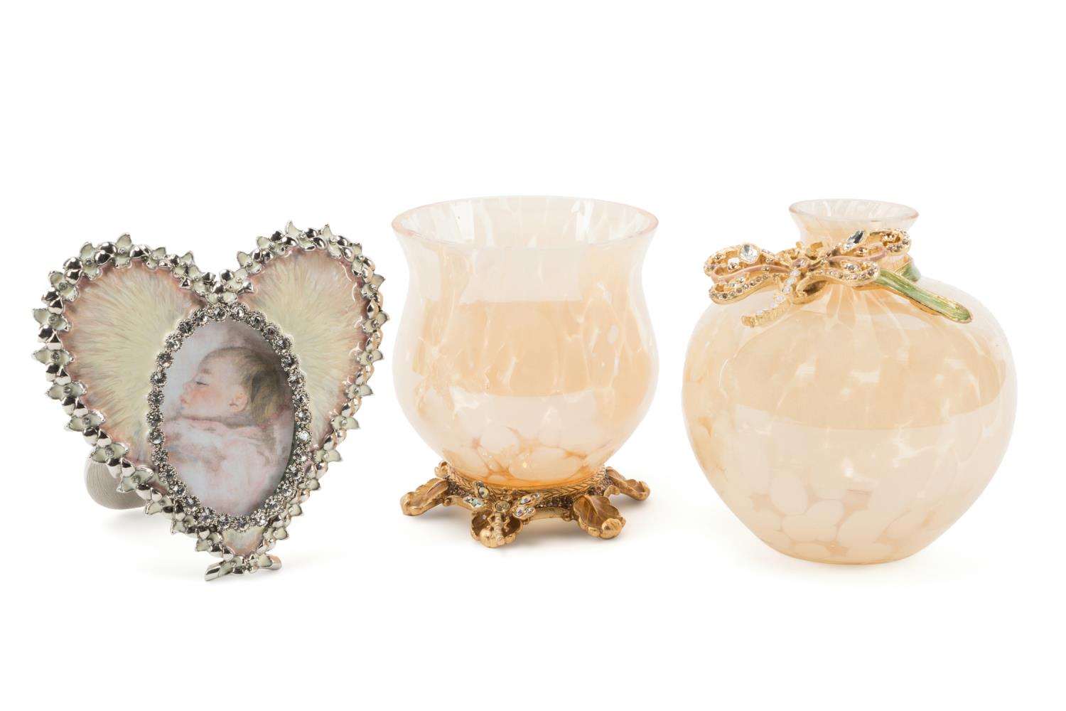 THREE JAY STRONGWATER DESK ARTICLES