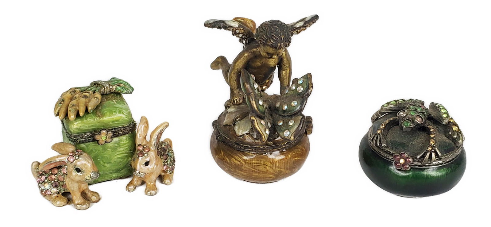 THREE JAY STRONGWATER ENAMEL,