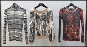 THREE JEAN PAUL GAULTIER TOPS.