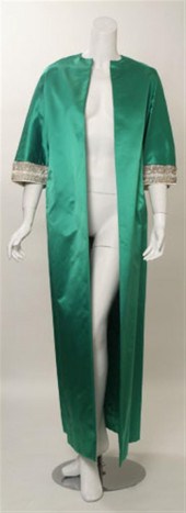 Three jewel-tone silk opera co