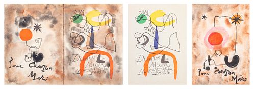 THREE JOAN MIRO (SPANISH,