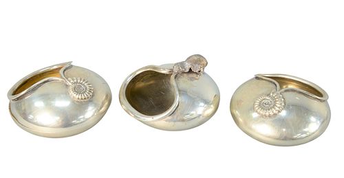 THREE JOCELYN BURTON SILVER OPEN