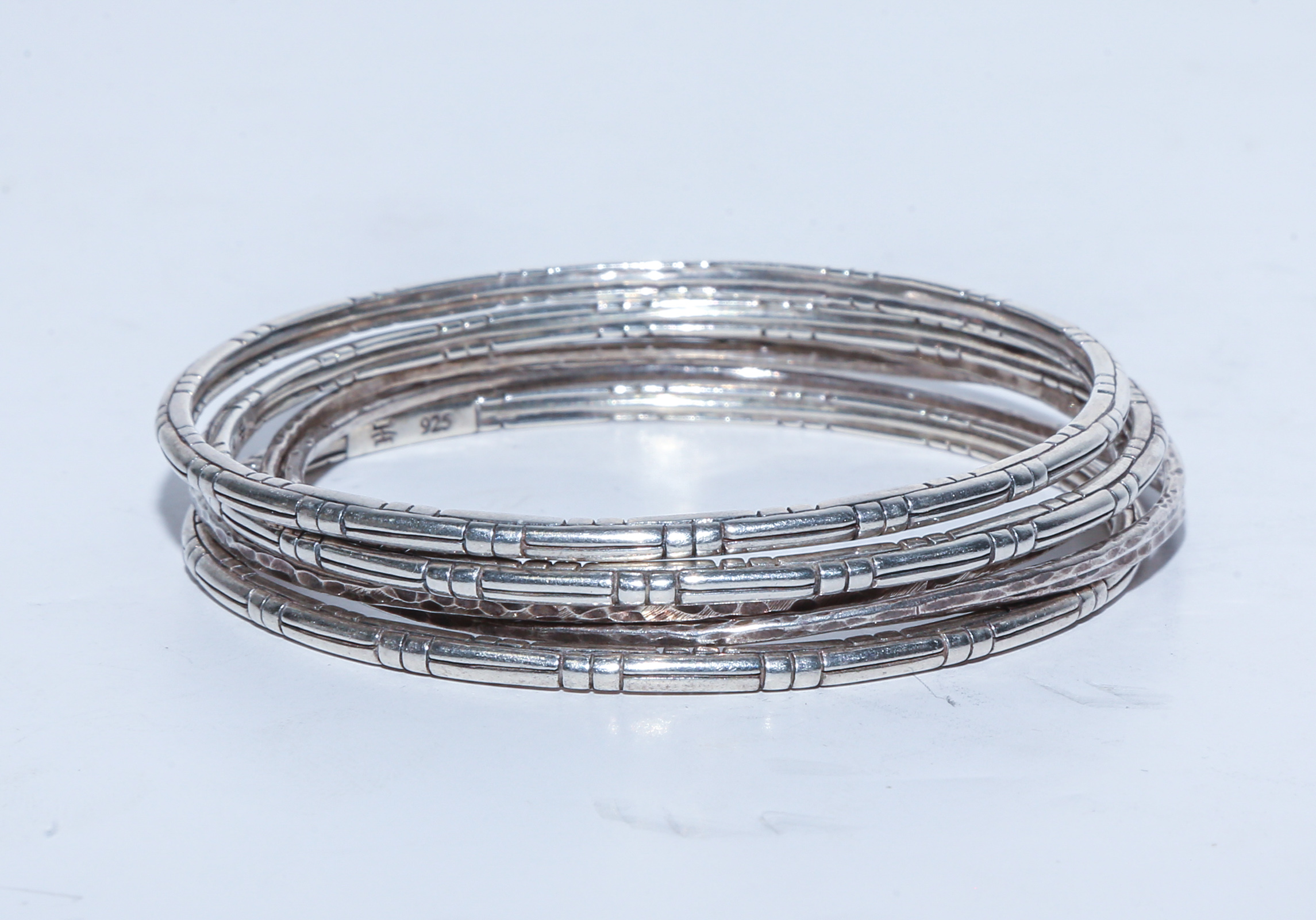 THREE JOHN HARDY STERLING SILVER