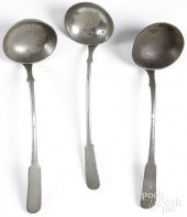THREE JOHN YATES ENGLISH PEWTE